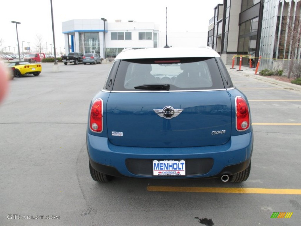 2011 Cooper Countryman - Surf Blue / Carbon Black photo #5