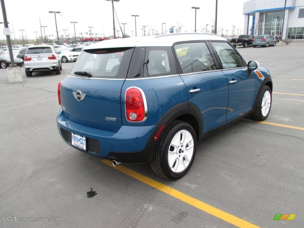 2011 Cooper Countryman - Surf Blue / Carbon Black photo #6