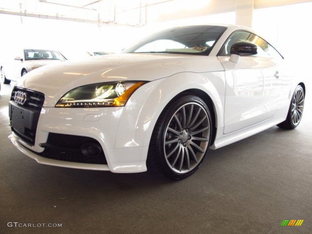 Glacier White Metallic 2015 Audi TT S 2.0T quattro Coupe Exterior Photo #92844715