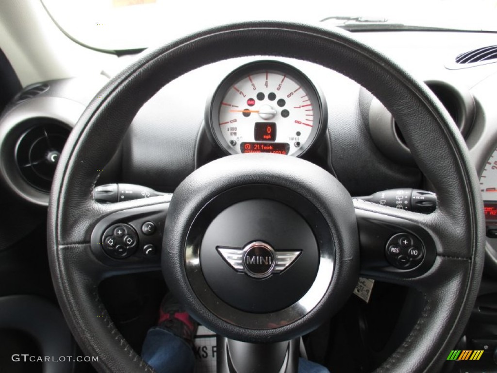 2011 Cooper Countryman - Surf Blue / Carbon Black photo #12