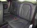 2015 Audi TT S Black/Spectral Silver Silk Nappa Interior Rear Seat Photo