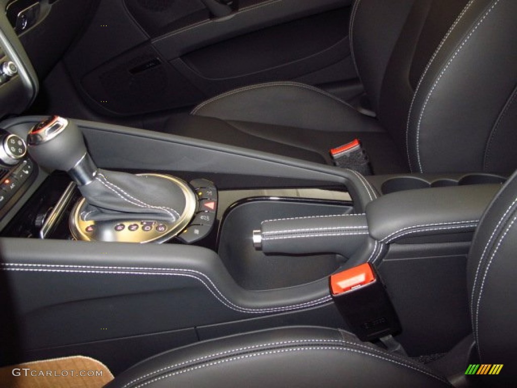 S Black/Spectral Silver Silk Nappa Interior 2015 Audi TT S 2.0T quattro Coupe Photo #92845016