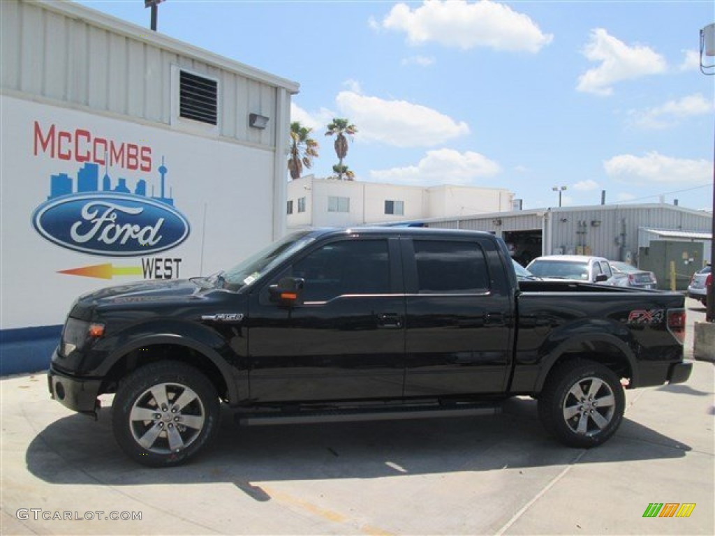 2014 F150 FX4 SuperCrew 4x4 - Tuxedo Black / Black photo #1