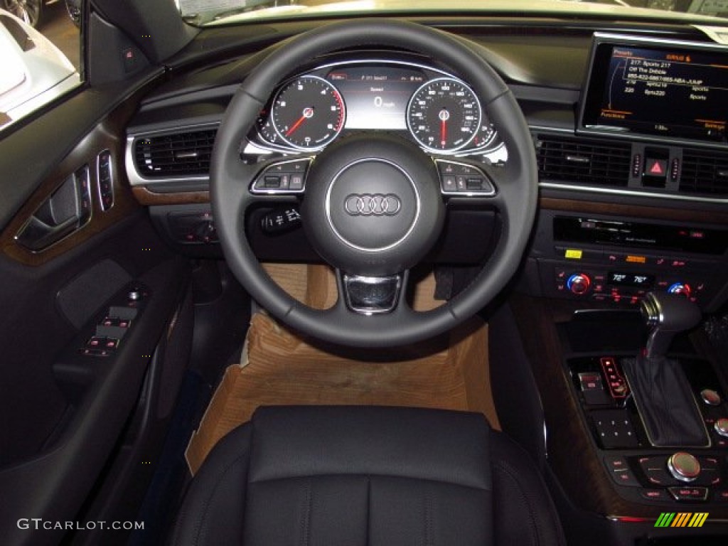 2014 Audi A7 3.0 TDI quattro Prestige Steering Wheel Photos