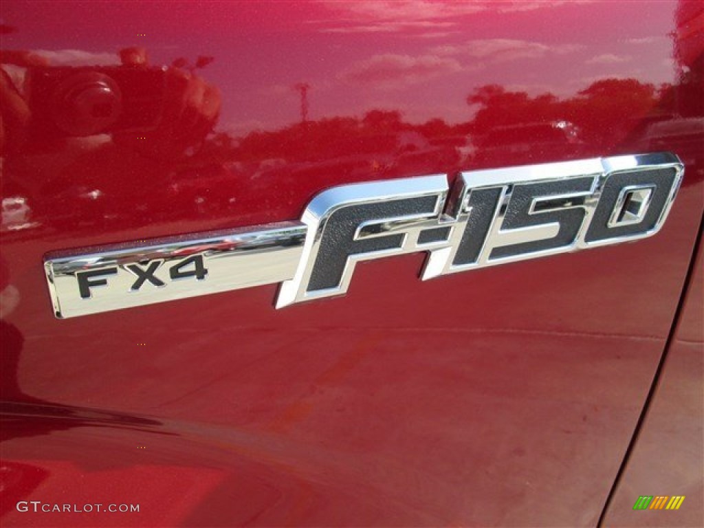 2014 F150 FX4 SuperCrew 4x4 - Ruby Red / Black photo #3