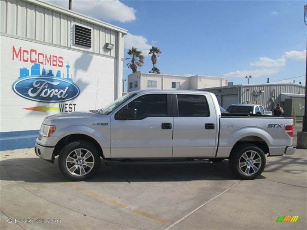 2014 F150 STX SuperCrew - Ingot Silver / Black photo #1