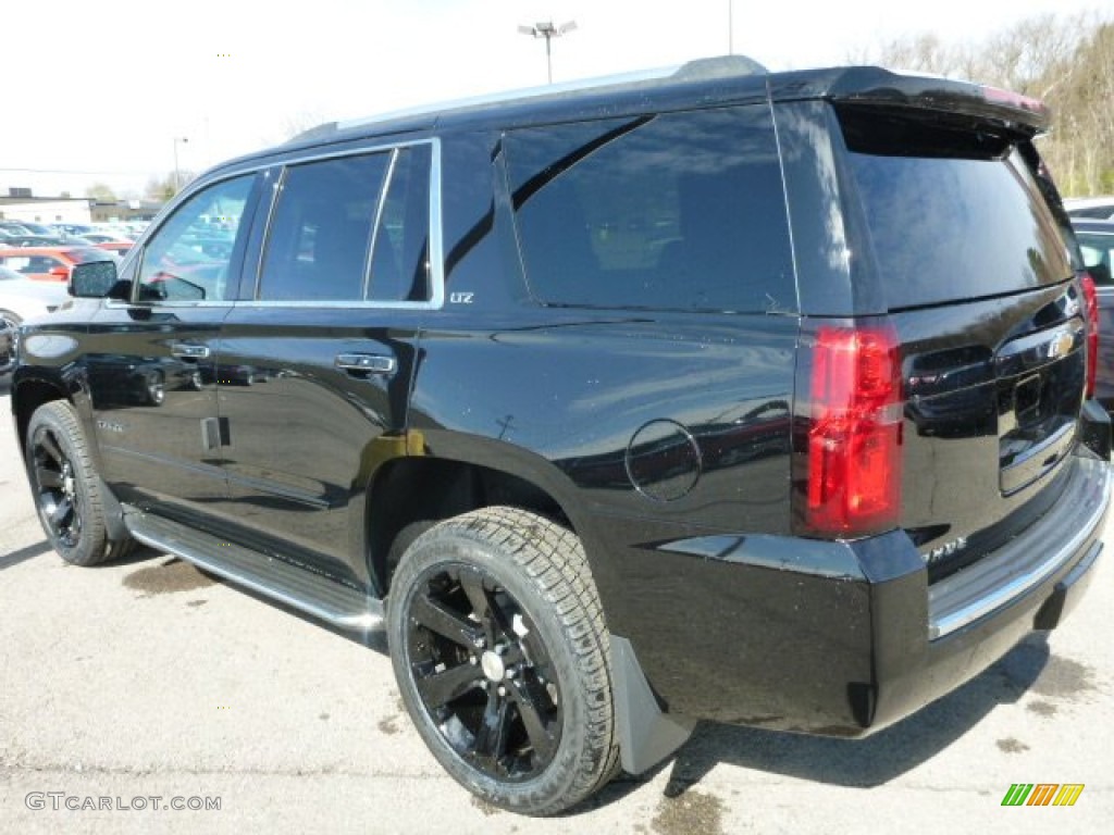 2015 Tahoe LTZ 4WD - Black / Jet Black photo #3