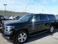 2015 Black Chevrolet Suburban LTZ 4WD  photo #1