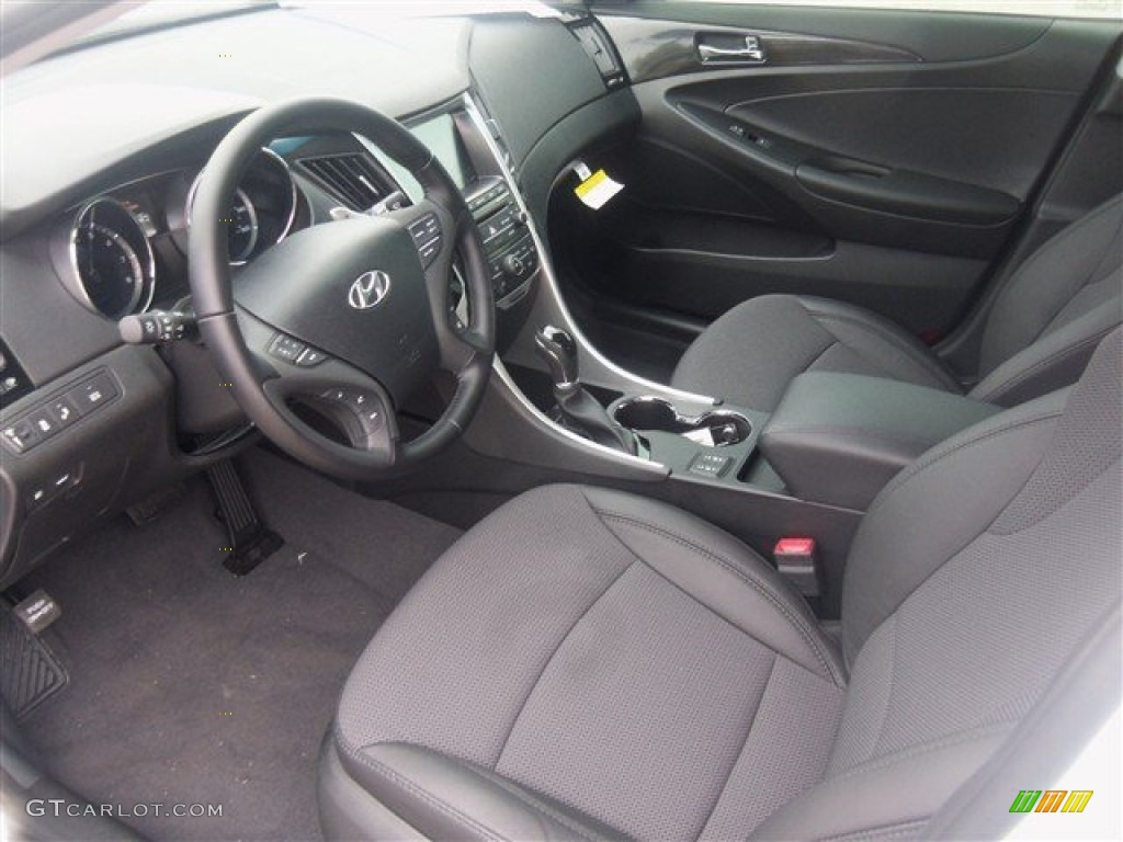 2014 Sonata SE - Pearl White / Black photo #6