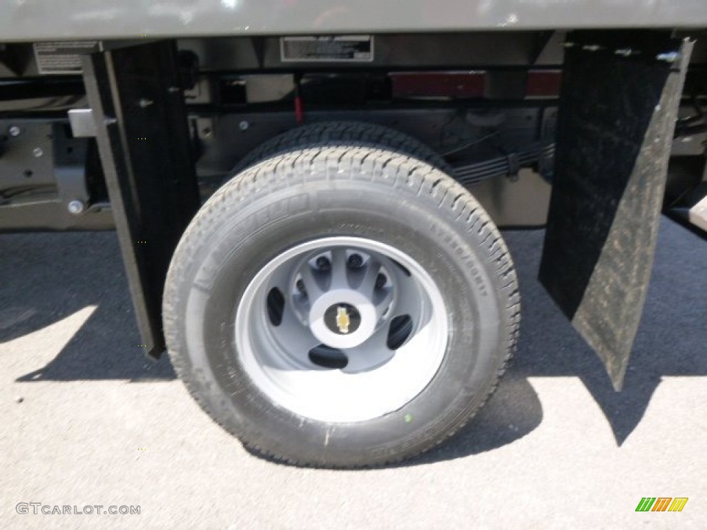 2015 Chevrolet Silverado 3500HD WT Regular Cab Dump Truck Wheel Photo #92853149