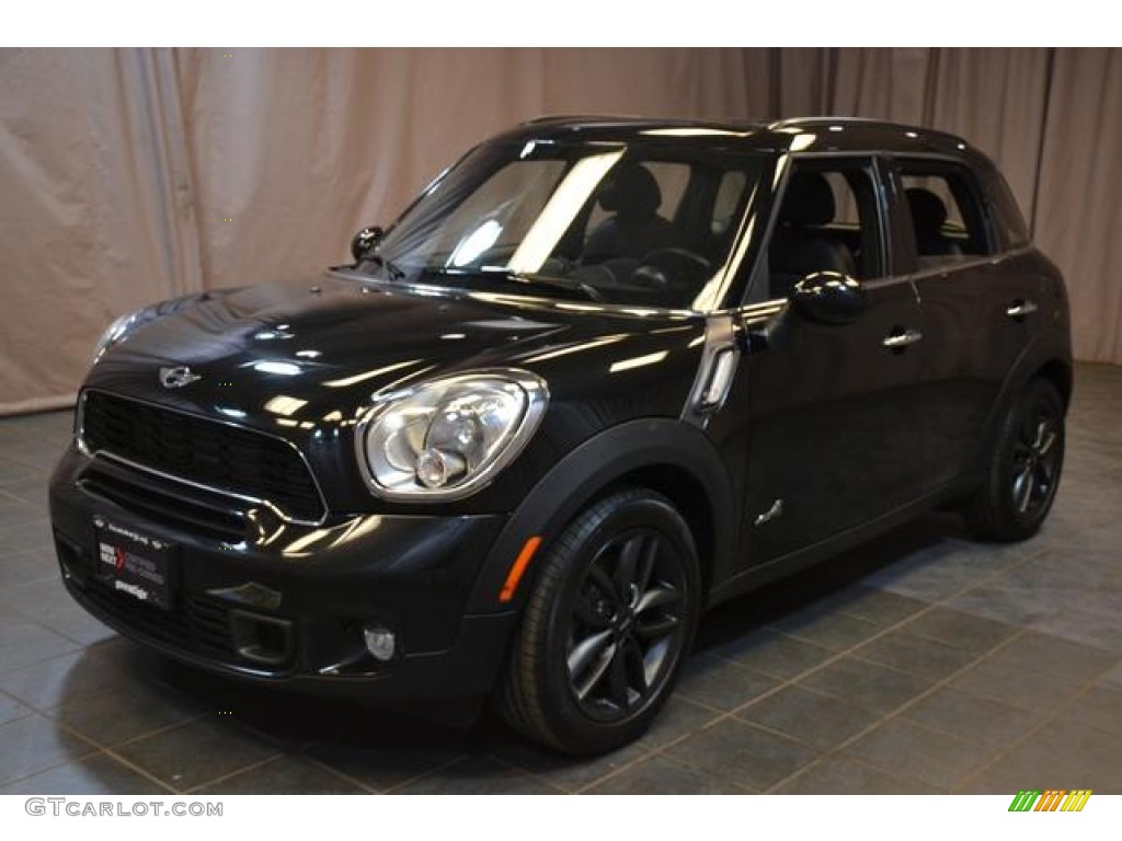 2011 Cooper S Countryman All4 AWD - Absolute Black / Carbon Black photo #1
