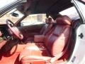 Maroon 1993 Cadillac Allante Convertible Interior Color