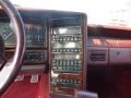 1993 Cadillac Allante Convertible Controls