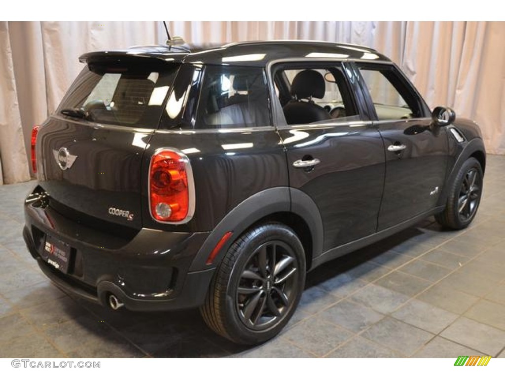 2011 Cooper S Countryman All4 AWD - Absolute Black / Carbon Black photo #16