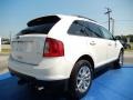 2012 White Platinum Metallic Tri-Coat Ford Edge SEL  photo #5