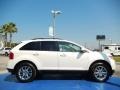 2012 White Platinum Metallic Tri-Coat Ford Edge SEL  photo #6