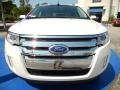 2012 White Platinum Metallic Tri-Coat Ford Edge SEL  photo #8