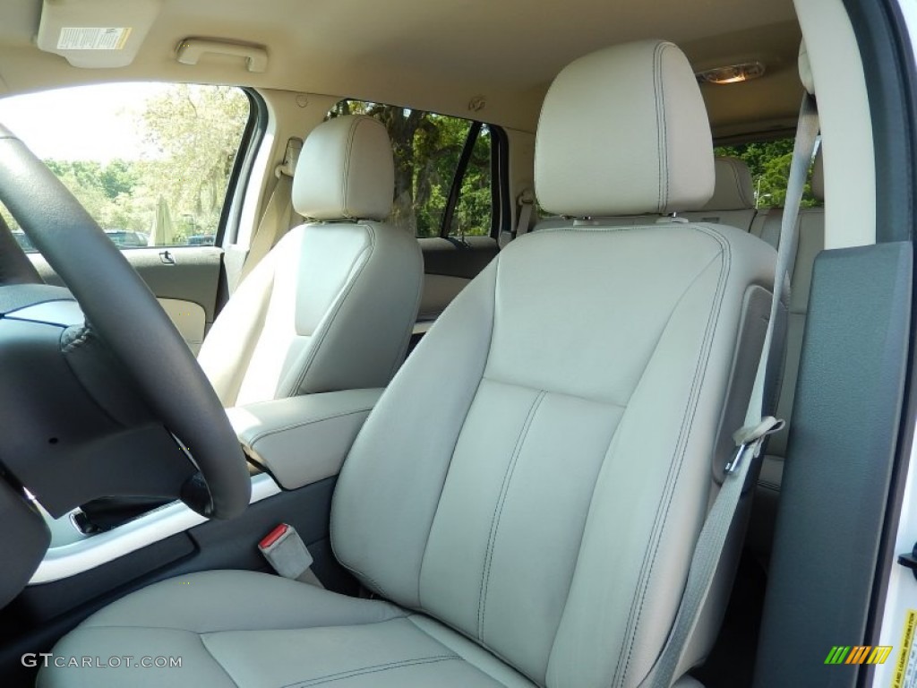2012 Edge SEL - White Platinum Metallic Tri-Coat / Medium Light Stone photo #14
