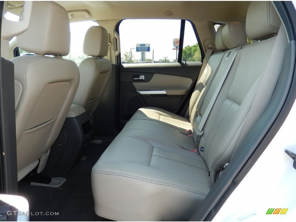 2012 Edge SEL - White Platinum Metallic Tri-Coat / Medium Light Stone photo #16