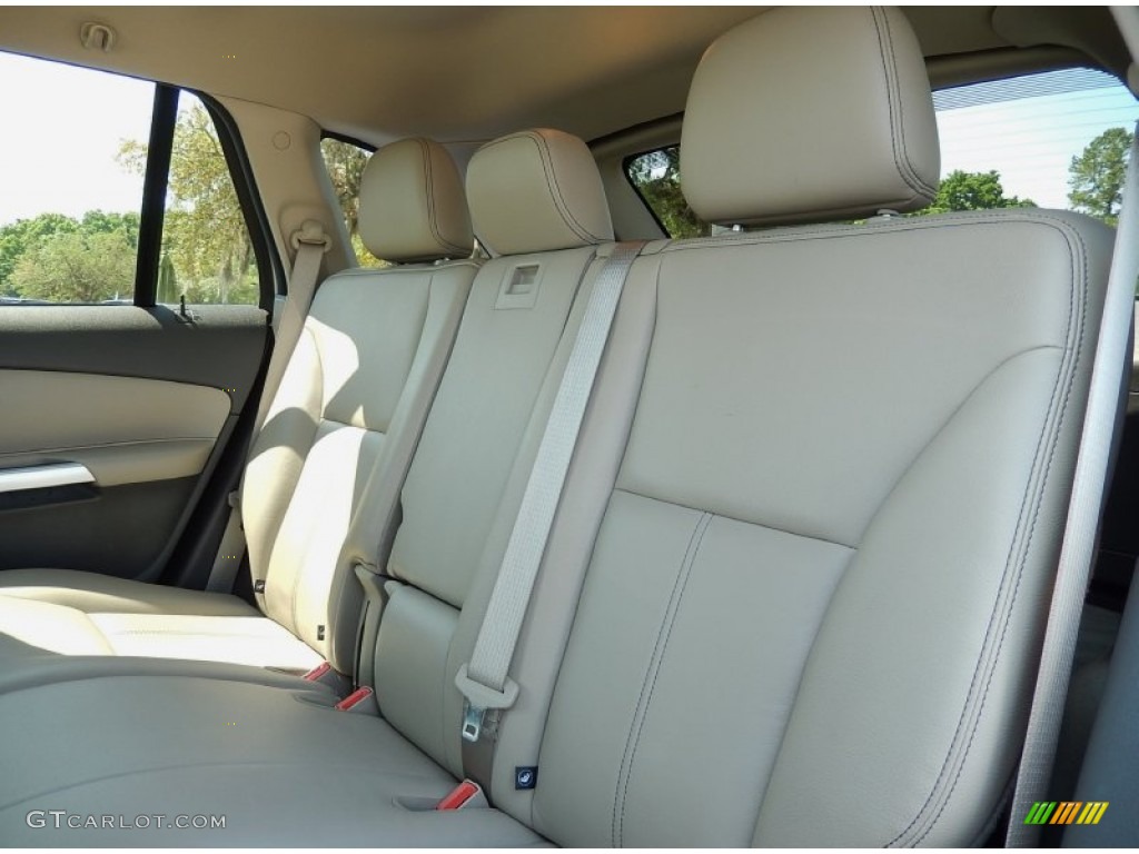 2012 Edge SEL - White Platinum Metallic Tri-Coat / Medium Light Stone photo #17