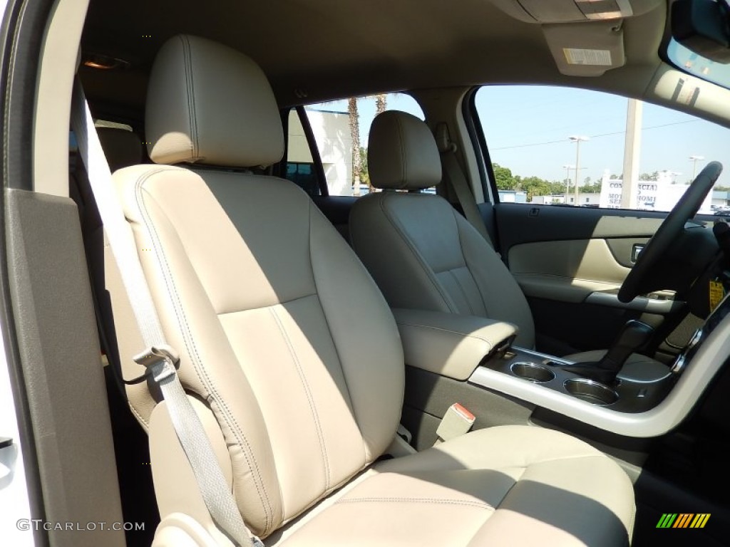 2012 Edge SEL - White Platinum Metallic Tri-Coat / Medium Light Stone photo #19