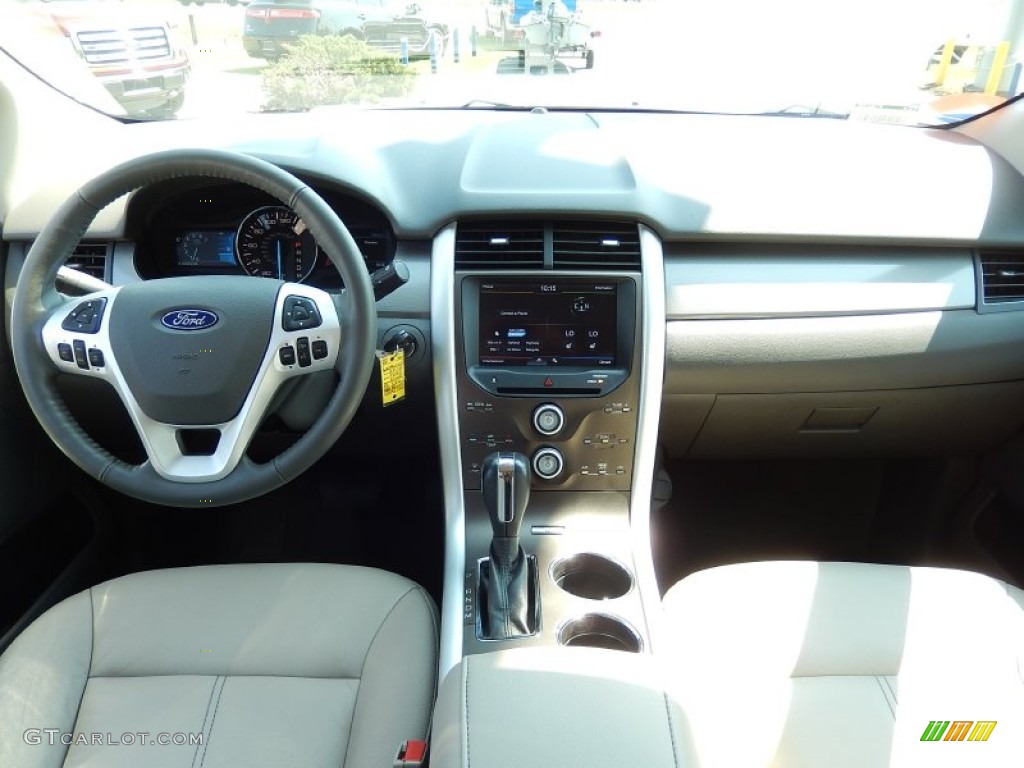 2012 Edge SEL - White Platinum Metallic Tri-Coat / Medium Light Stone photo #20