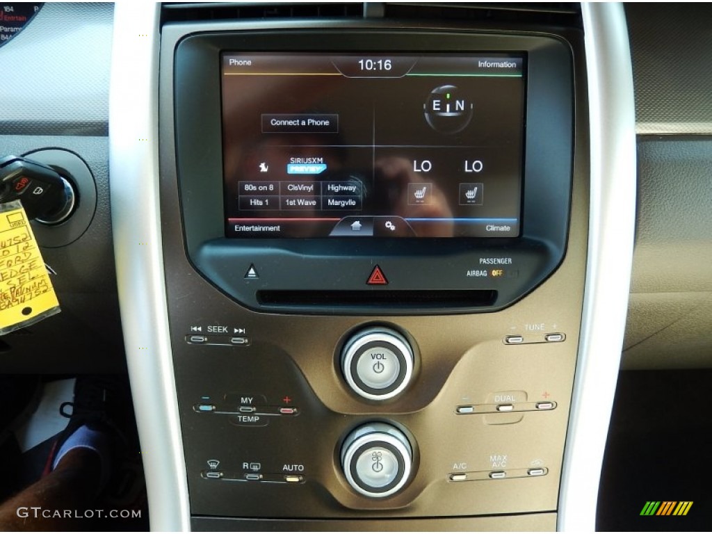 2012 Edge SEL - White Platinum Metallic Tri-Coat / Medium Light Stone photo #23