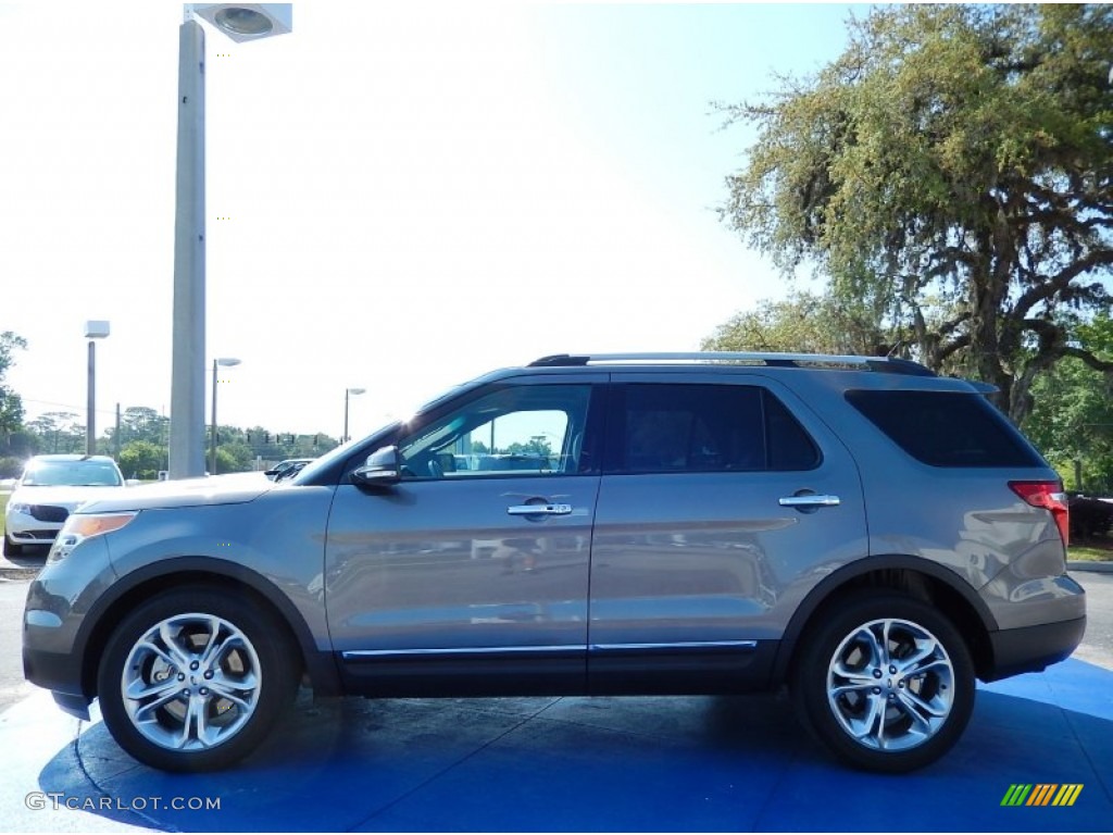 2014 Explorer Limited - Sterling Gray / Medium Light Stone photo #2