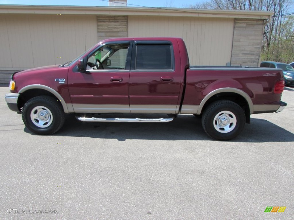 2003 Toreador Red Metallic Ford F150 Xlt Supercrew 4x4 92832966 Photo