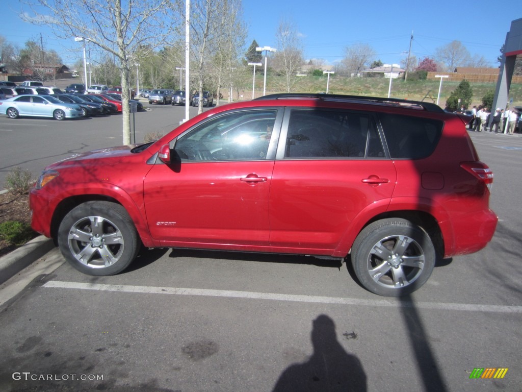 2011 RAV4 V6 Sport 4WD - Barcelona Red Metallic / Dark Charcoal photo #2