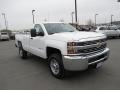 Summit White - Silverado 2500HD WT Regular Cab 4x4 Photo No. 1