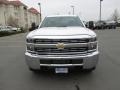 Summit White - Silverado 2500HD WT Regular Cab 4x4 Photo No. 8