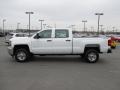 2015 Summit White Chevrolet Silverado 2500HD WT Crew Cab 4x4  photo #3