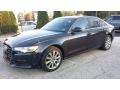 2014 Moonlight Blue Metallic Audi A6 3.0 TDI quattro Sedan  photo #4