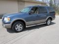 2003 Medium Wedgewood Blue Metallic Ford Expedition Eddie Bauer 4x4  photo #8