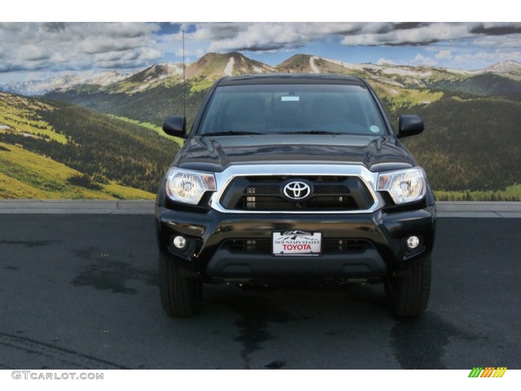 2014 Tacoma V6 SR5 Double Cab 4x4 - Black / Graphite photo #2