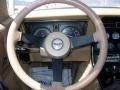 1982 Chevrolet Corvette Camel Interior Steering Wheel Photo