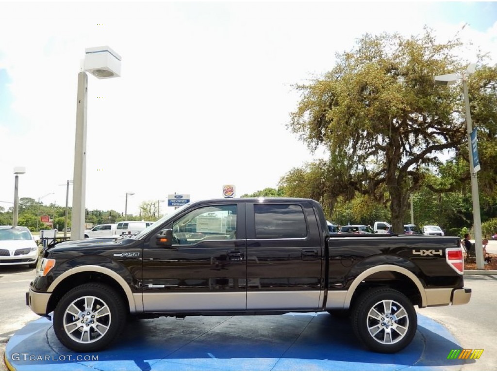 2014 F150 Lariat SuperCrew 4x4 - Kodiak Brown / Pale Adobe photo #2