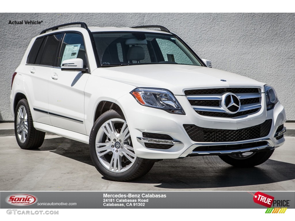 2014 GLK 250 BlueTEC 4Matic - Polar White / Ash/Black photo #1