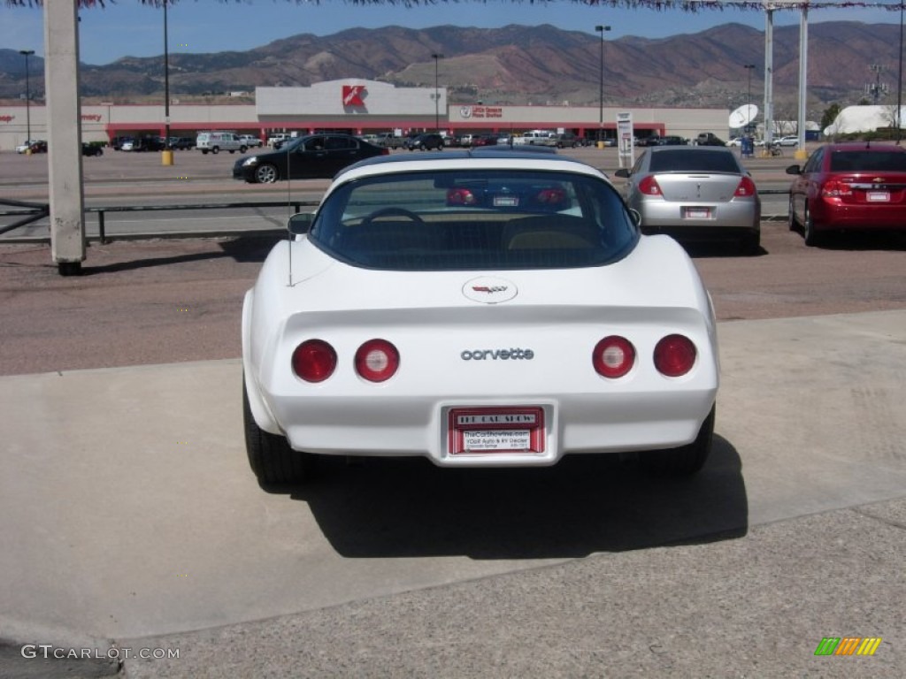1982 Corvette Coupe - White / Camel photo #10