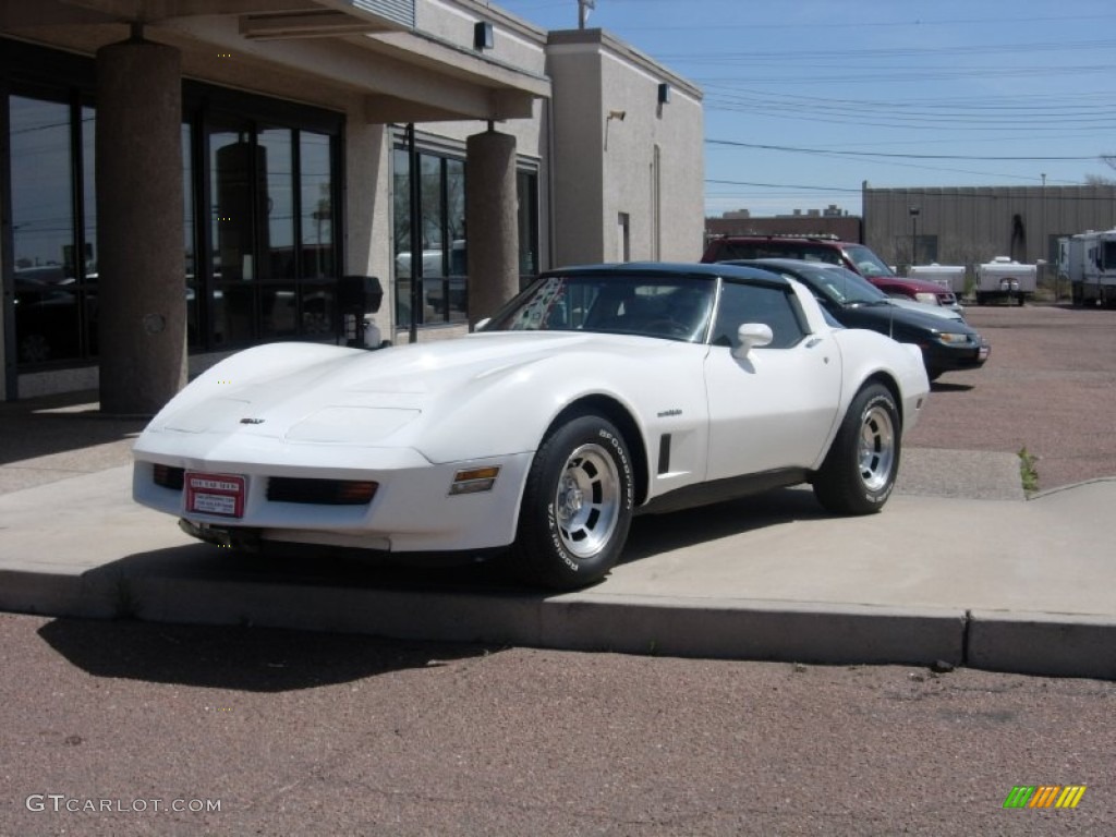1982 Corvette Coupe - White / Camel photo #20