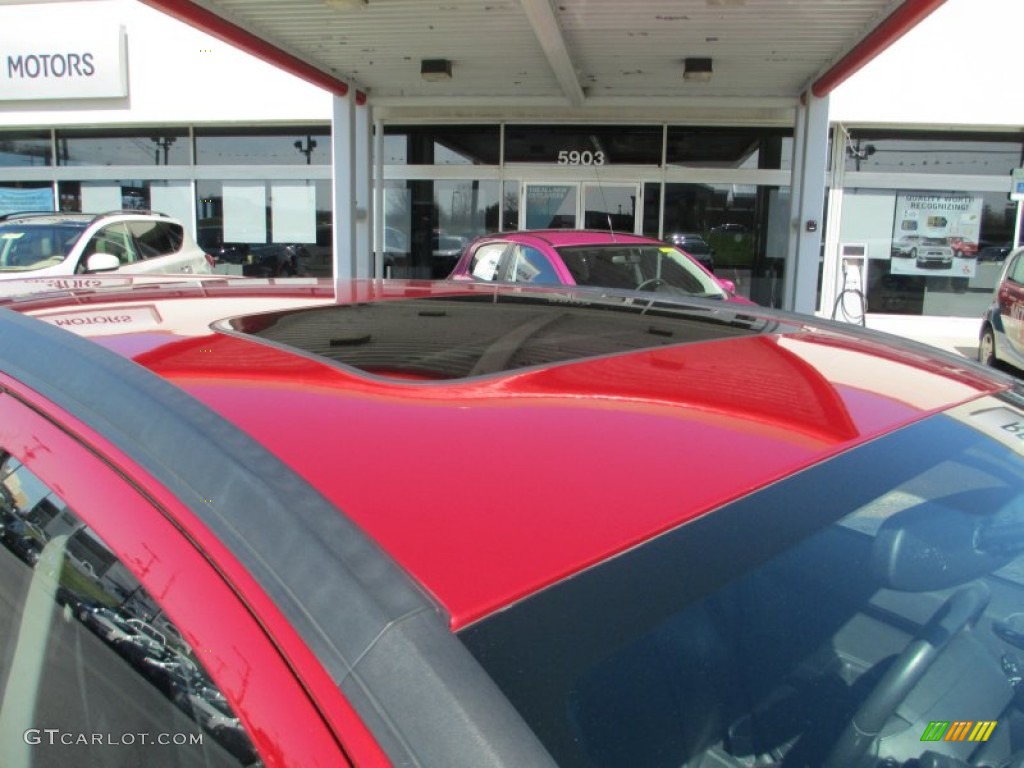2008 Caliber SRT4 - Inferno Red Crystal Pearl / Dark Slate Gray photo #9