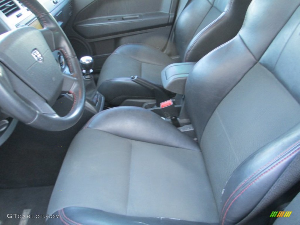 2008 Caliber SRT4 - Inferno Red Crystal Pearl / Dark Slate Gray photo #12