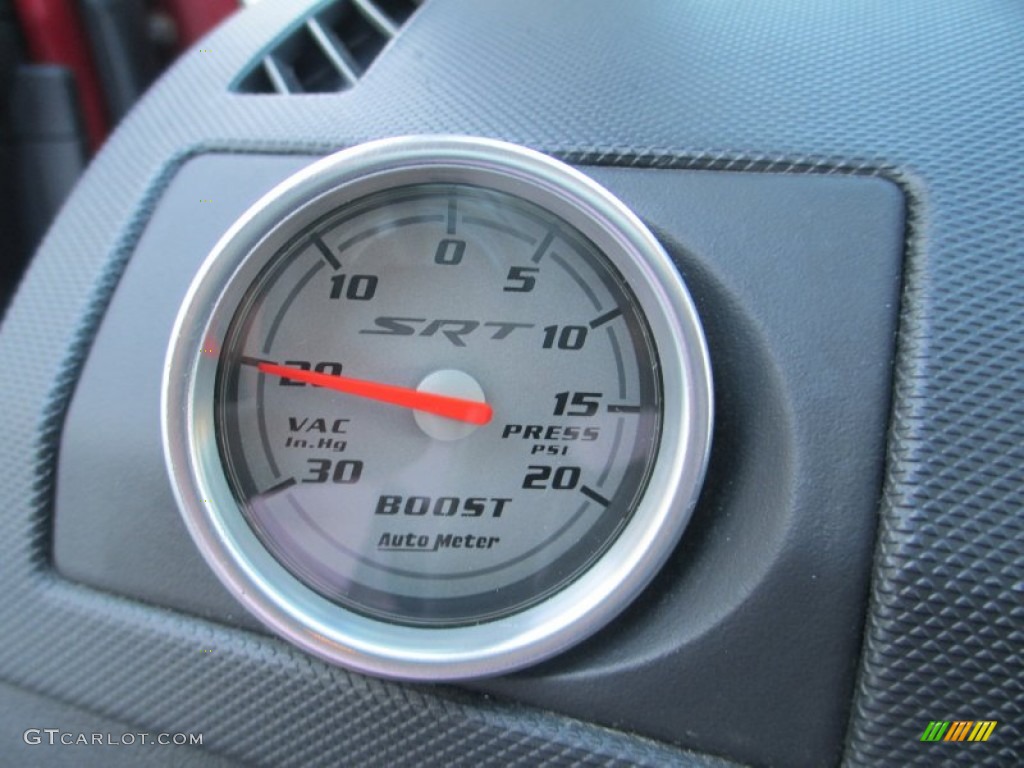 2008 Caliber SRT4 - Inferno Red Crystal Pearl / Dark Slate Gray photo #14