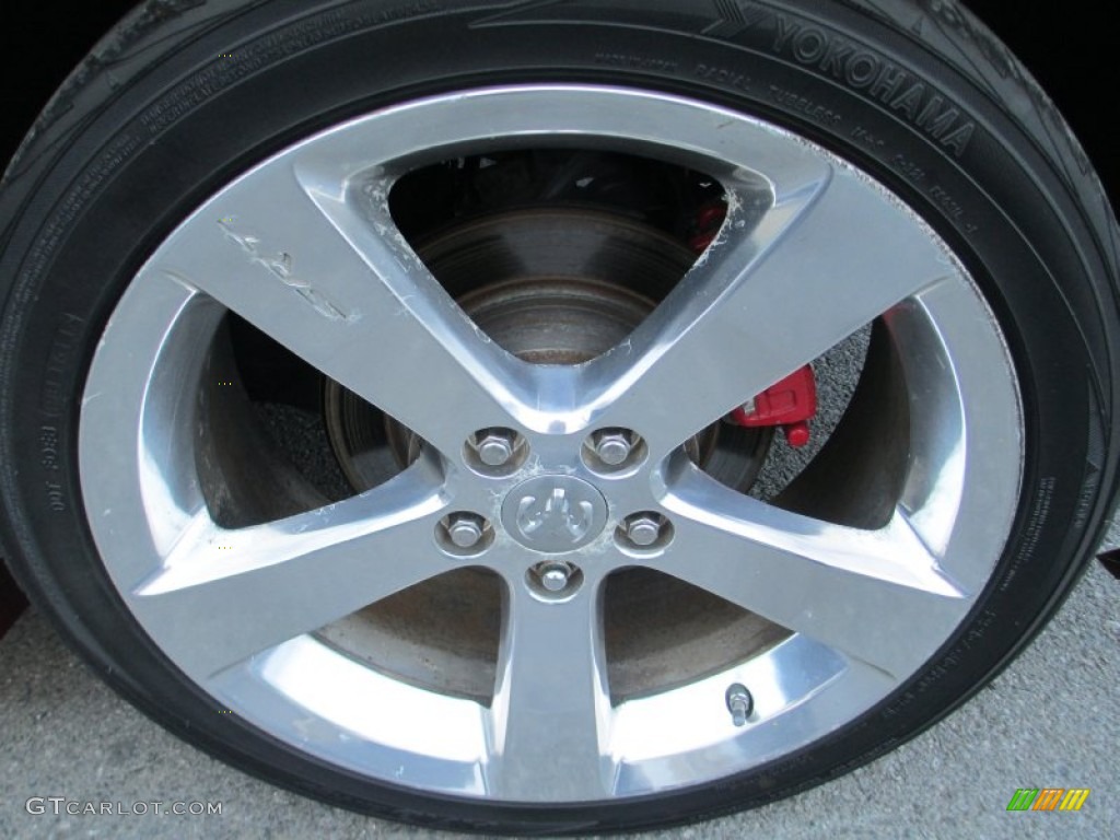 2008 Caliber SRT4 - Inferno Red Crystal Pearl / Dark Slate Gray photo #26