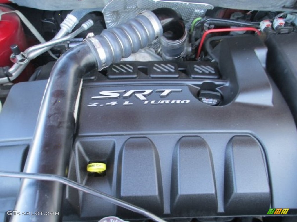 2008 Caliber SRT4 - Inferno Red Crystal Pearl / Dark Slate Gray photo #27