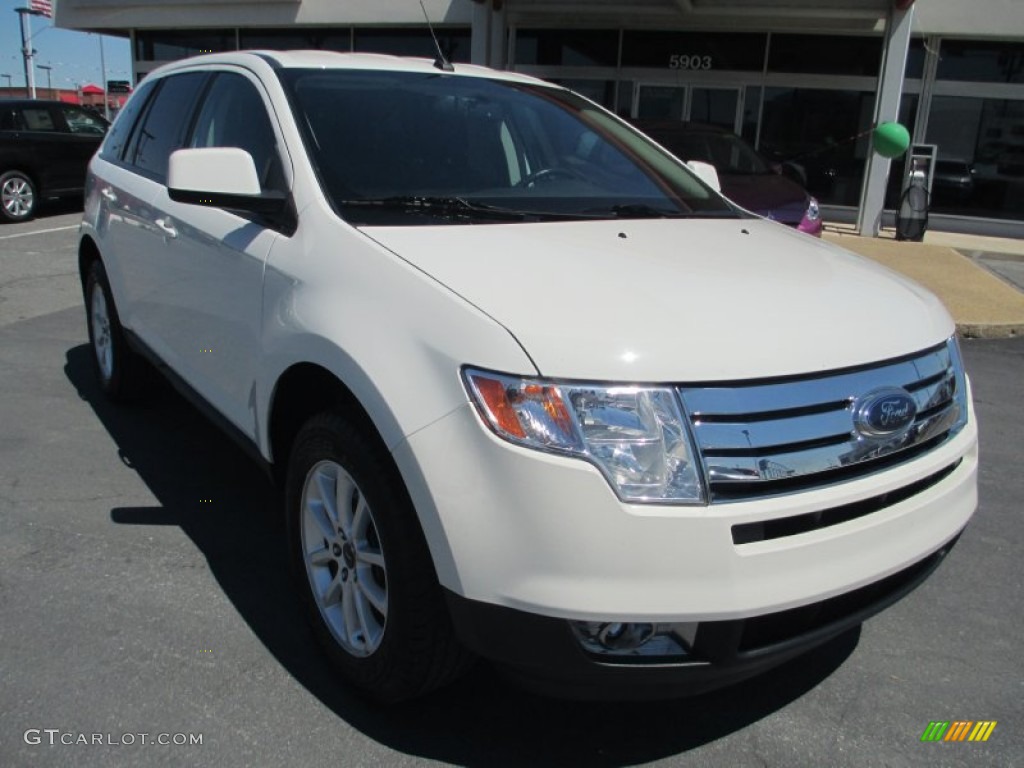 White Suede Ford Edge