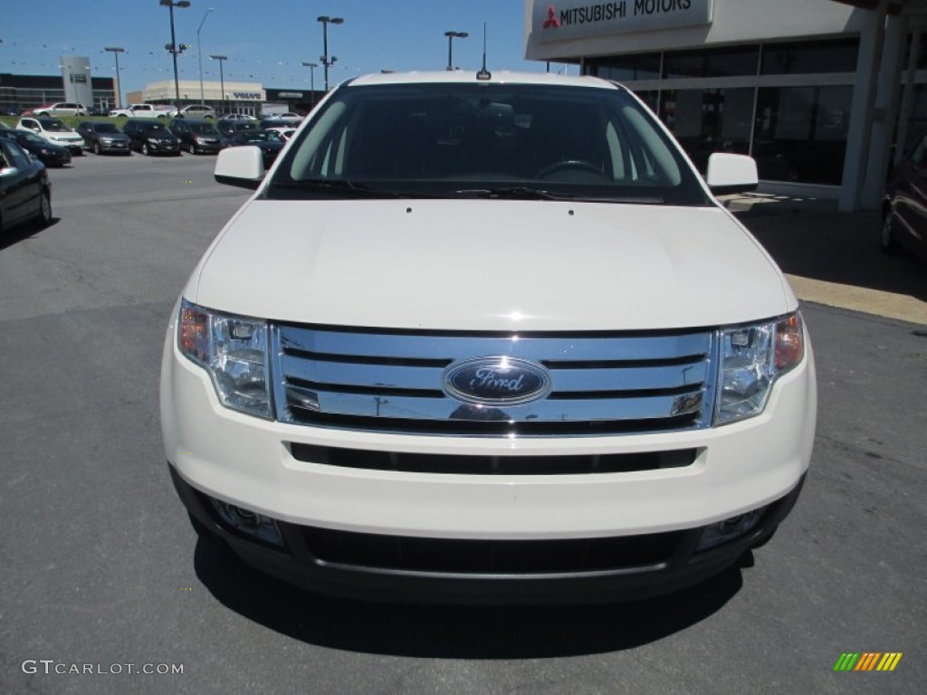 2010 Edge SEL AWD - White Suede / Medium Light Stone photo #2