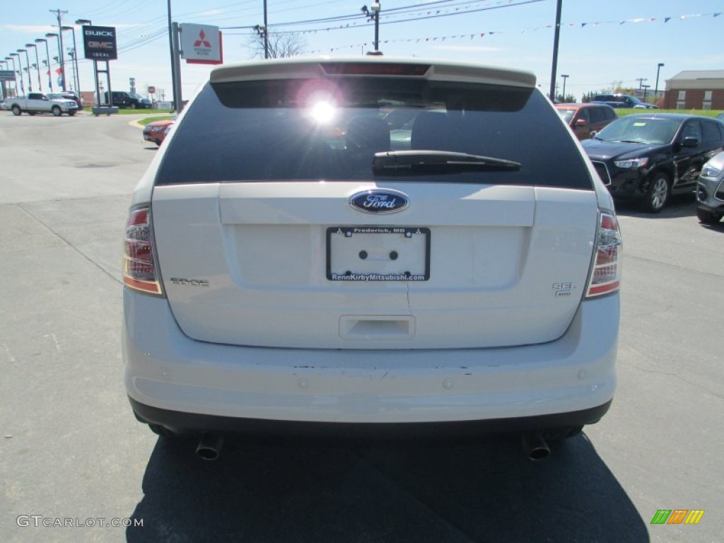 2010 Edge SEL AWD - White Suede / Medium Light Stone photo #6