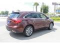 2014 Dark Cherry Pearl Acura MDX Technology  photo #7